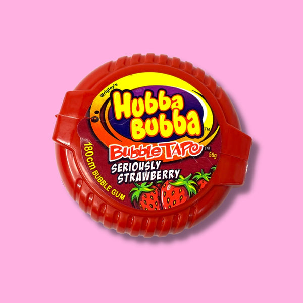 Hubba Bubba Tape Seriously Strawberry