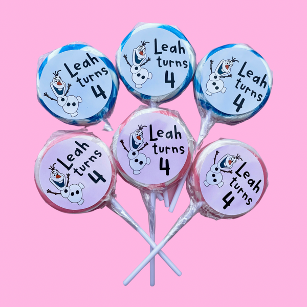 Custom Lollipops